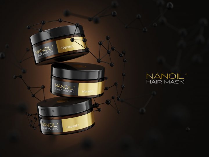 Nanoil máscaras de queratina para cabelo